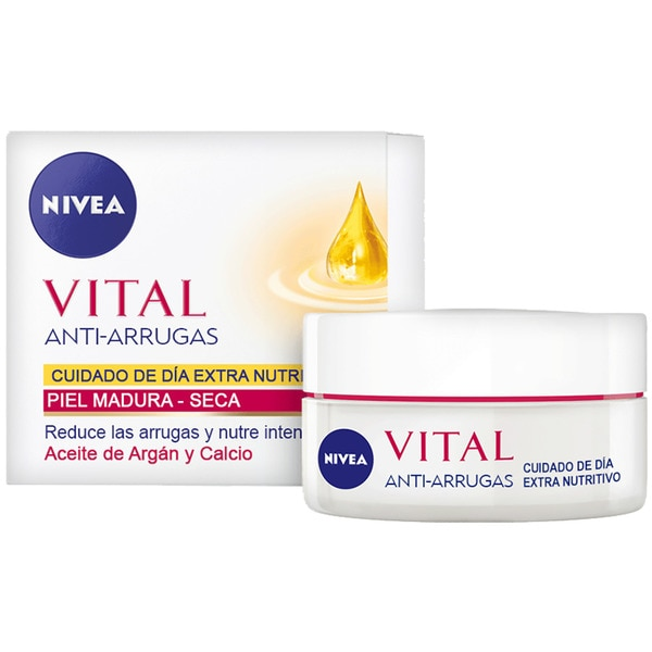 Nivea Vital Argan Crema Anti-Arrugas para Piel Madura y Seca Nivea Vital Argan Crema Anti-Arrugas para Piel Madura y Seca
