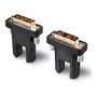 LINDY Cable HDMI 2.0 Micro-HDMI a Micro-HDMI 18 Gbit/s, 20m, 4K 60Hz, 4096 x 2160, Negro, Referencia 38321