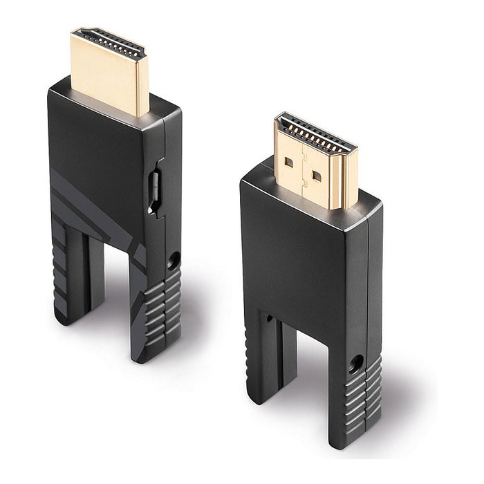 LINDY Cable HDMI 2.0 Micro-HDMI a Micro-HDMI 18 Gbit/s, 20m, 4K 60Hz, 4096 x 2160, Negro, Referencia 38321