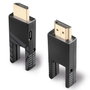 Lindy 38321 Cable Híbrido de Fibra Óptica Micro-HDMI 20 m con Conectores Desmontables HDMI/DVI