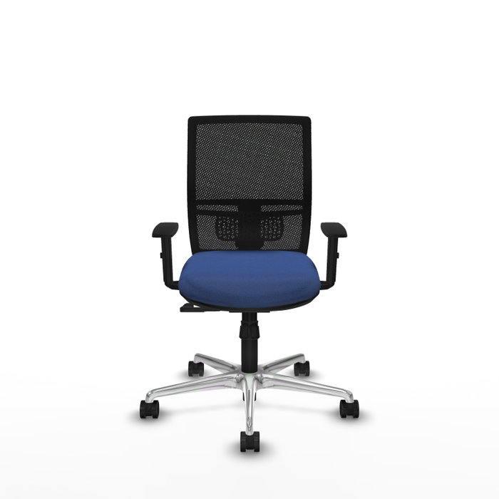 PIQUERAS Y CRESPO Silla de oficina Yunquera con mecanismo Sincro, Azul marino y Negro PIQUERAS Y CRESPO Silla de oficina Yunquera con mecanismo Sincro, Azul marino y Negro