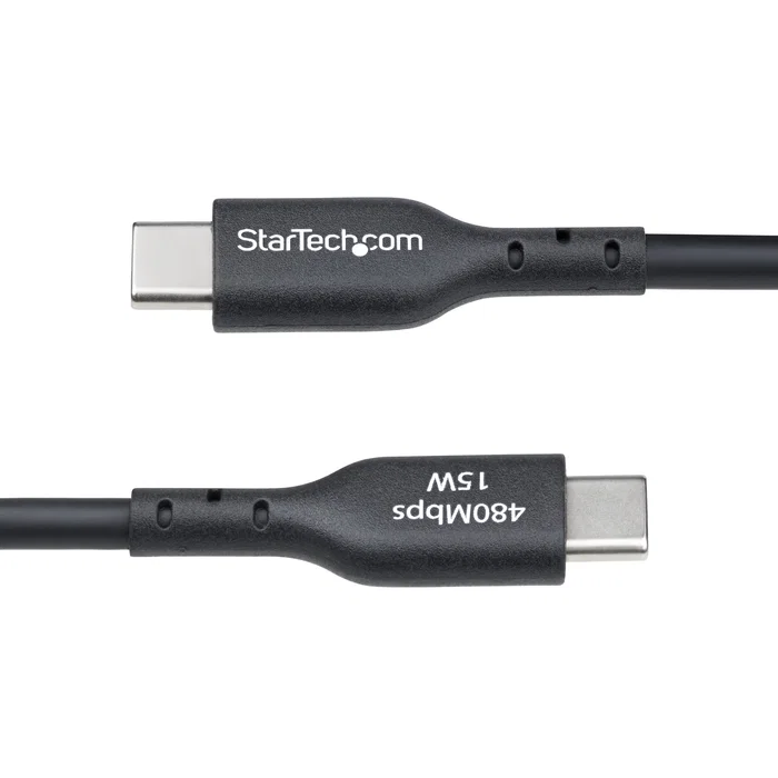 Cable cargador usb-a a usb-c de 3m - usb-a a usb tipo c m/m - negro Cable cargador usb-a a usb-c de 3m - usb-a a usb tipo c m/m - negro