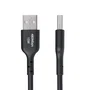 Cable cargador usb-a a usb-c de 3m - usb-a a usb tipo c m/m - negro