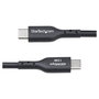 StarTech.com Cable cargador USB-A a USB-C de 3m, Negro, USB 2.0, 3A