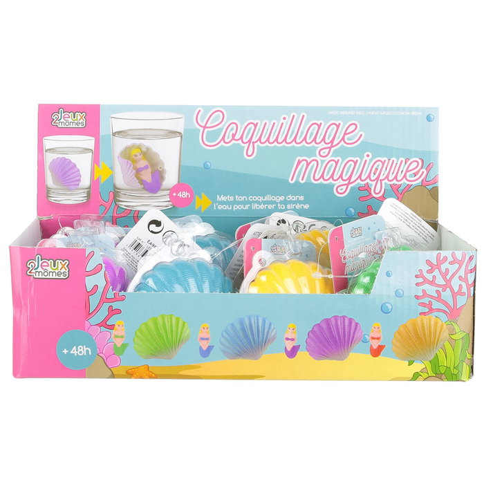 Jeux 2 momes Concha Mágica Sirena para Niños Mayores de 3 Años Coleccionable Jeux 2 momes Concha Mágica Sirena para Niños Mayores de 3 Años Coleccionable