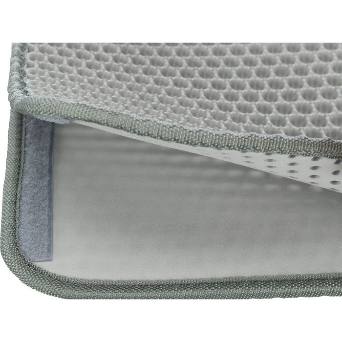 Alfombra para Arenero de Gatos Trixie Gris Goma Eva 40 × 70 cm