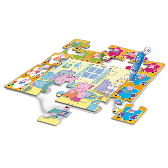 CLEMENTONI Puzzle Interactivo Peppa Pig 24pzs