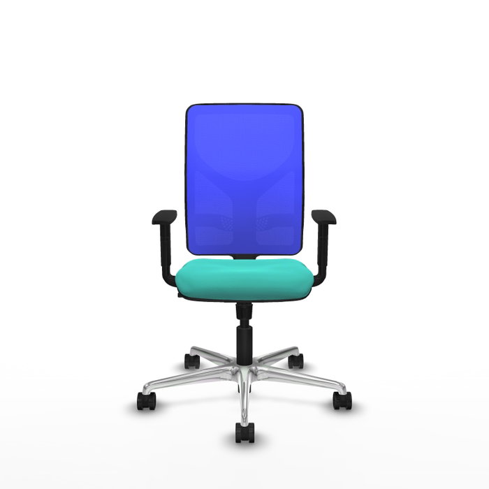 PIQUERAS Y CRESPO Silla de oficina Motilla con mecanismo Sincro, Turquesa y Azul PIQUERAS Y CRESPO Silla de oficina Motilla con mecanismo Sincro, Turquesa y Azul