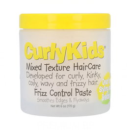 Curly Kids Mixed Texture HairCare Frizz Control Pasta 170G/6Oz Suaviza bordes y volantes