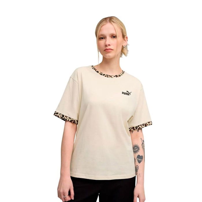 Camiseta de Manga Corta Mujer Puma Essentials Graphic Animal R