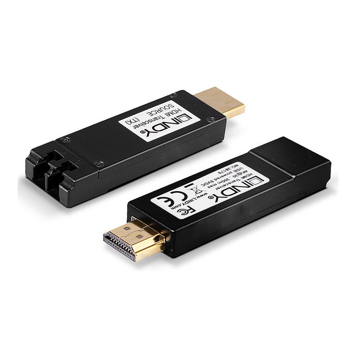 LINDY 38170 Extensor HDMI por Fibra Óptica 4K 300m Negro
