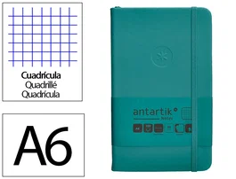 Antartik Cuaderno Antartik Notes Tapa Dura A6 Verde Aguamarina