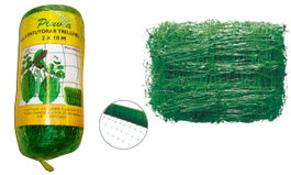 PLUVIA Malla para Entutorar 20x20 2,00 m x 10 m Verde