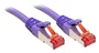 LINDY Cable de red Cat6 S/FTP 1m Púrpura RJ-45