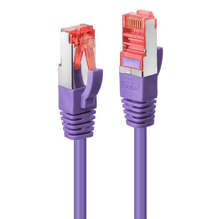 LINDY Cable de red Cat6 S/FTP 1m Púrpura RJ-45 LINDY Cable de red Cat6 S/FTP 1m Púrpura RJ-45