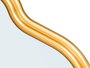 Giftdecor Espejo Plástico Forma Oro 72 cm x 46 cm x 3 cm (Set de 6)