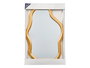 Giftdecor Espejo Plástico Forma Oro 72 cm x 46 cm x 3 cm (Set de 6)