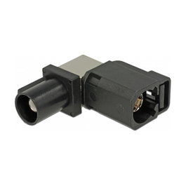 DeLOCK 89857 Adaptador coaxial FAKRA A a FAKRA A 90°