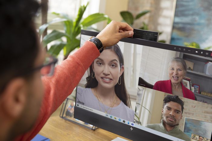 HP E24mv G4 FHD Conferencing Monitor 23,8 pulgadas Full HD Black