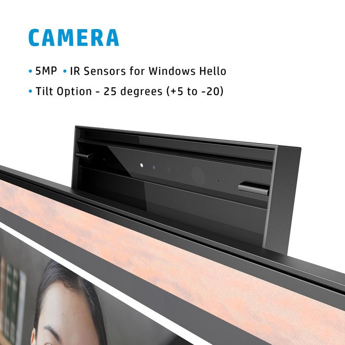 HP E24mv G4 FHD Conferencing Monitor 23,8 pulgadas Full HD Black