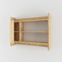 Hanah Home Estantería de Cocina Roble 85x15x65 cm Tablero Partículas Melamina Cocina Elegante Funcional Almacenamiento Organización