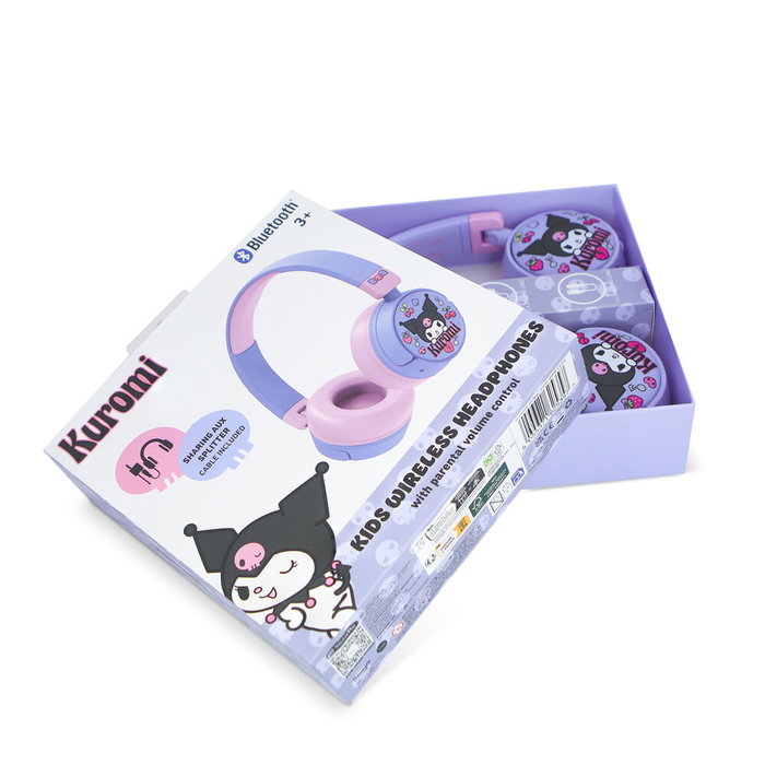 OTL TECHNOLOGIES Auriculares inalámbricos infantiles Kuromi Hello Kitty