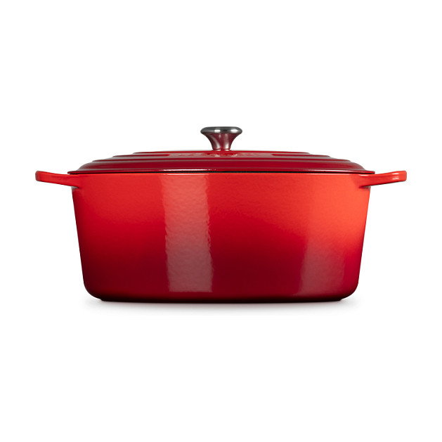 Le Creuset Signature Roaster oval 40cm cherry red en rojo cereza Le Creuset Signature Roaster oval 40cm cherry red en rojo cereza