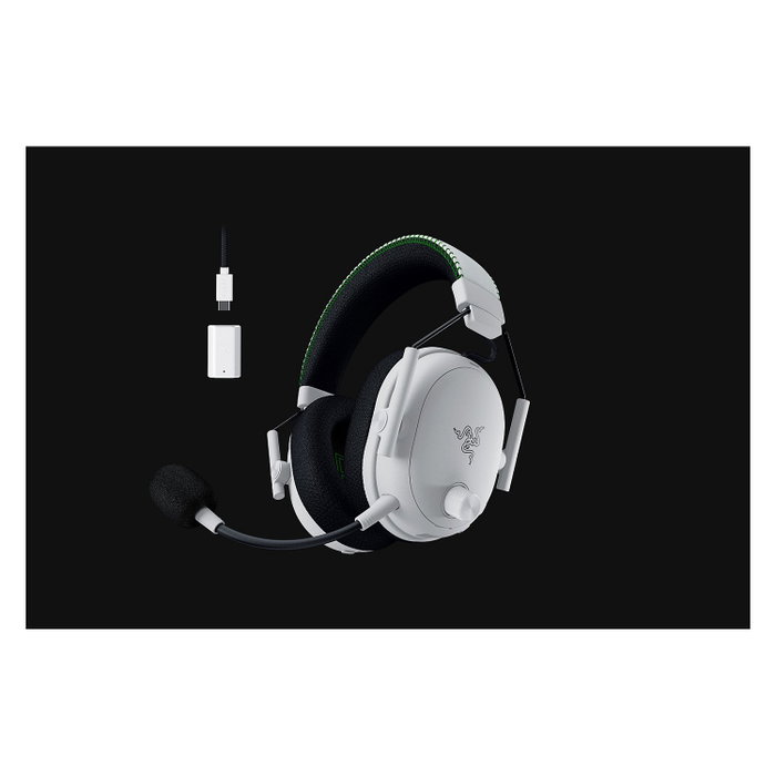 Razer BlackShark V3 Pro - Auriculares Gaming Inalámbricos y Alámbricos con THX Audio y Micrófono Boom para Xbox, PC, PS5, Blanco