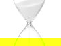 Giftdecor Reloj de Arena 25 cm Surtidos Colores Neutros 45 Minutos Aprox (Set de 12)