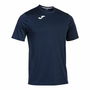 Camiseta de Manga Corta Hombre Joma Sport Combi Azul marino