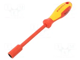 KNIPEX Destornillador aislado con vasos 6 ángulos HEX 10mm VDE