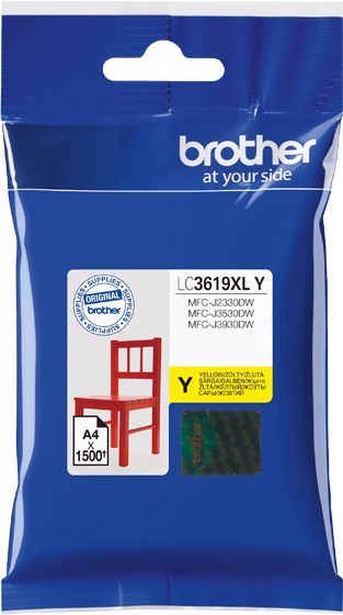 Brother LC3619XLY Amarillo
