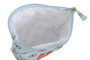 DKD Home Decor Set de 3 Neceseres de Canvas Tropical Boho en Verde, Azul y Coral