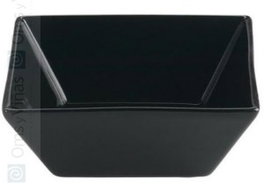 OMS Bol negro 8x8x4 cm.