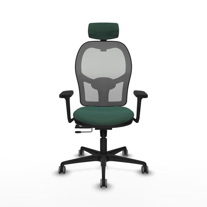PIQUERAS Y CRESPO Silla de oficina Jorquera Sincro/Traslack Verde botella y Gris PIQUERAS Y CRESPO Silla de oficina Jorquera Sincro/Traslack Verde botella y Gris