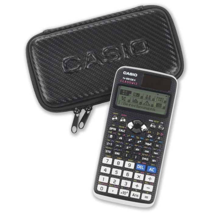 Casio FX-CASE-CB-BK3 Funda para Calculadora Negra