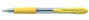 Pilot Supergrip Bolígrafo Retráctil Amarillo con Tinta Azul