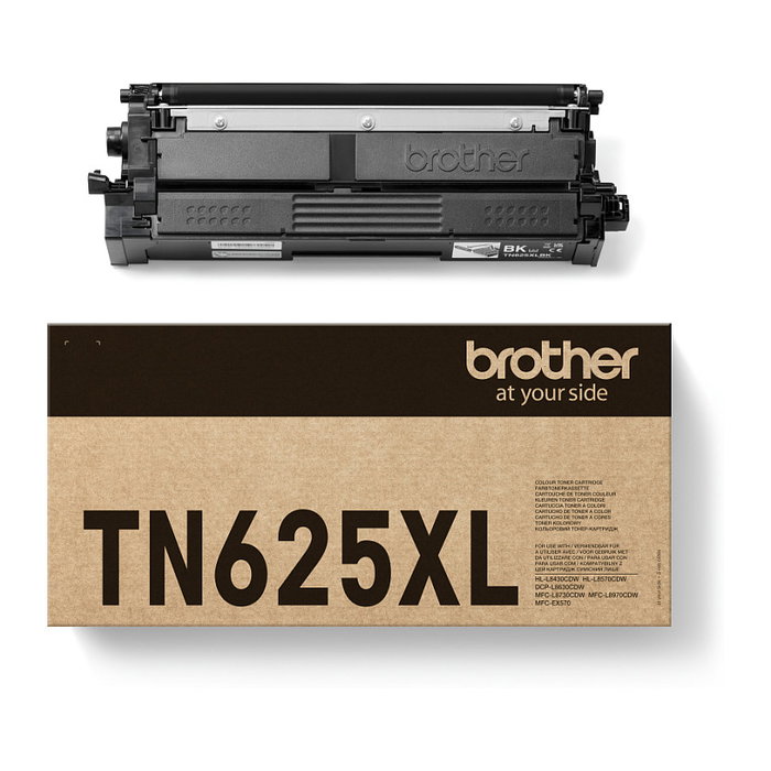 Brother TN-625XLBK Tóner Negro XL