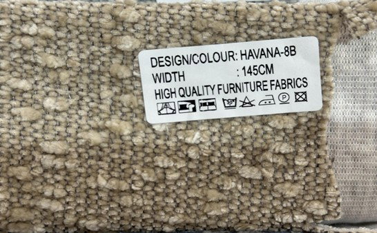DKD Home Decor Reposapiés Convertible en Chenilla Beige