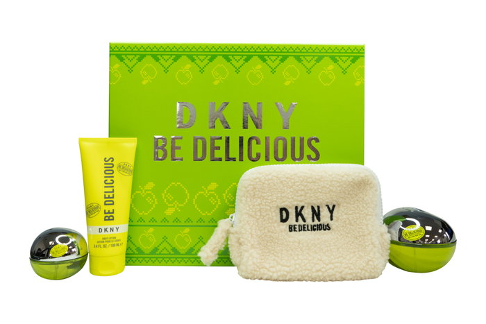 DKNY Be Delicious Set de Regalo Eau de Parfum 100ml + 15ml + Loción Corporal + Neceser DKNY Be Delicious Set de Regalo Eau de Parfum 100ml + 15ml + Loción Corporal + Neceser