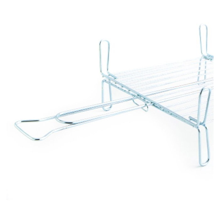 Quid Parrilla Doble Acero Prepara Bbq 30x35 cm (5 Unidades) Quid Parrilla Doble Acero Prepara Bbq 30x35 cm (5 Unidades)