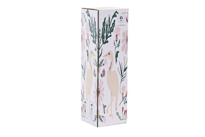 DKD Home Decor Botellas de Borosilicato Garza y Tigre, 550ml, Surtido de 2 DKD Home Decor Botellas de Borosilicato Garza y Tigre, 550ml, Surtido de 2