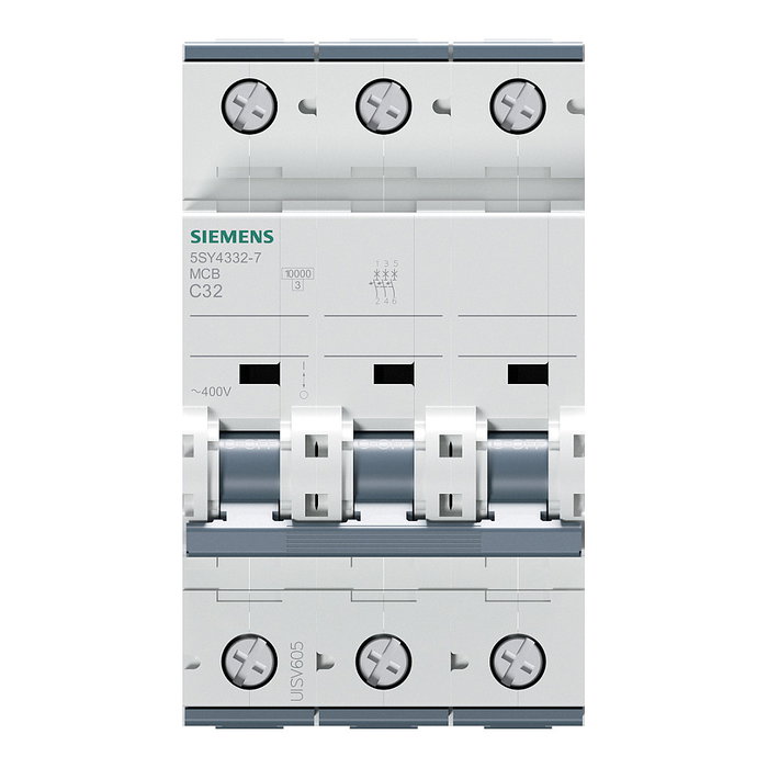 Siemens 5SY43327 Automat C 32A 3p 10kA Siemens 5SY43327 Automat C 32A 3p 10kA