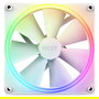 NZXT F140 RGB DUO Ventilador de 140 mm Single Blanco RF-D14SF-W1 con Luz RGB, 500-1800 RPM, 84.75 CFM