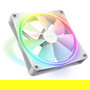 NZXT F140 RGB DUO Ventilador de 140 mm Single Blanco RF-D14SF-W1 con Luz RGB, 500-1800 RPM, 84.75 CFM