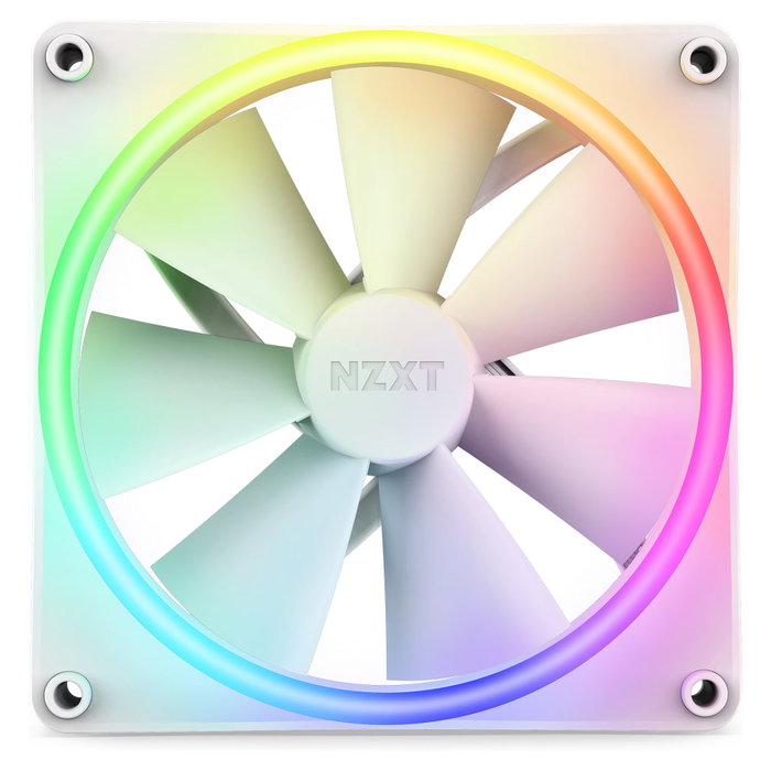 NZXT F140 RGB DUO Ventilador 140mm Blanco NZXT F140 RGB DUO Ventilador 140mm Blanco