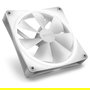 NZXT F140 RGB DUO Ventilador de 140 mm Single Blanco RF-D14SF-W1 con Luz RGB, 500-1800 RPM, 84.75 CFM