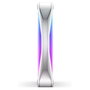 NZXT F140 RGB DUO Ventilador de 140 mm Single Blanco RF-D14SF-W1 con Luz RGB, 500-1800 RPM, 84.75 CFM