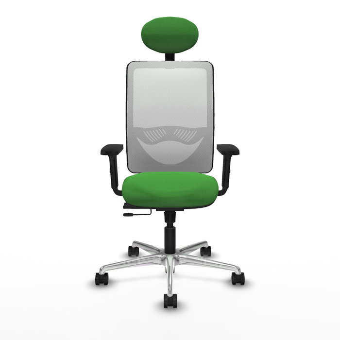 PIQUERAS Y CRESPO Silla de oficina Zulema con Mecanismo Sincro/Traslack, Verde y Blanco PIQUERAS Y CRESPO Silla de oficina Zulema con Mecanismo Sincro/Traslack, Verde y Blanco