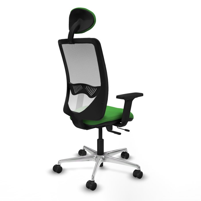 PIQUERAS Y CRESPO Silla de oficina Zulema con Mecanismo Sincro/Traslack, Verde y Blanco PIQUERAS Y CRESPO Silla de oficina Zulema con Mecanismo Sincro/Traslack, Verde y Blanco